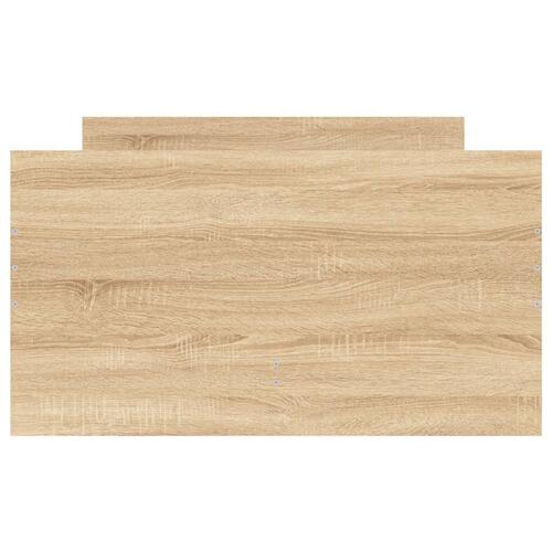 Sengestel med skuffer 100x200 cm sonoma-eg