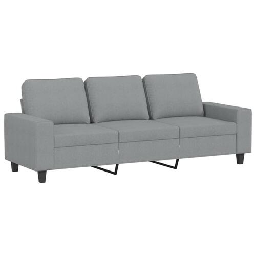 2 personers sofa stof lysegrå