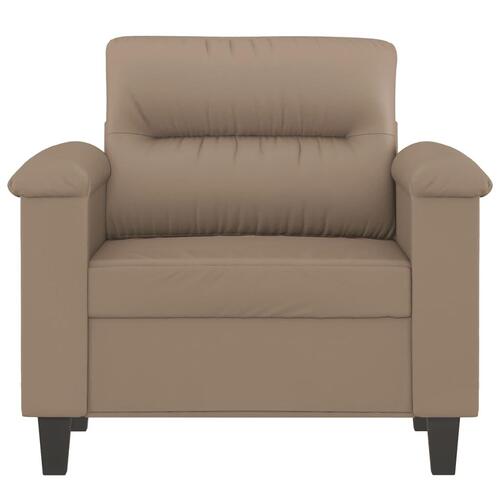Lænestol 60 cm kunstlæder Cappuccino