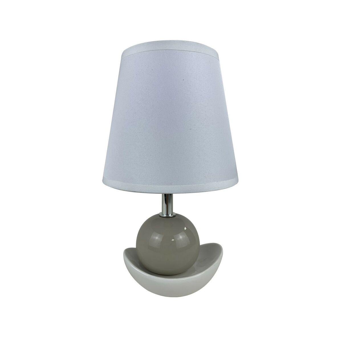 Bordlampe Versa Noela Beige Keramik 15 x 25 x 12 cm