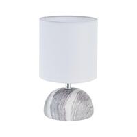 Bordlampe Versa Sort Keramik 14 x 23,5 x 14 cm
