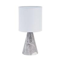 Bordlampe Versa Sort Keramik 12,5 x 25,5 x 12,5 cm