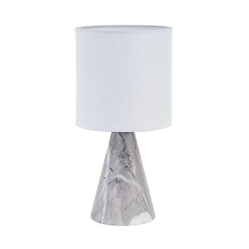 Bordlampe Versa Sort Keramik 12,5 x 25,5 x 12,5 cm