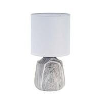 Bordlampe Versa Sort Keramik 12,5 x 24,5 x 12,5 cm