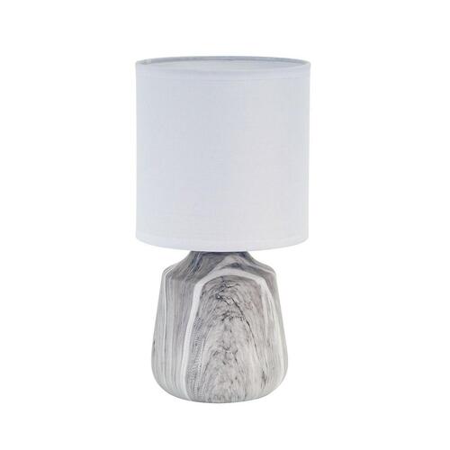 Bordlampe Versa Sort Keramik 12,5 x 24,5 x 12,5 cm