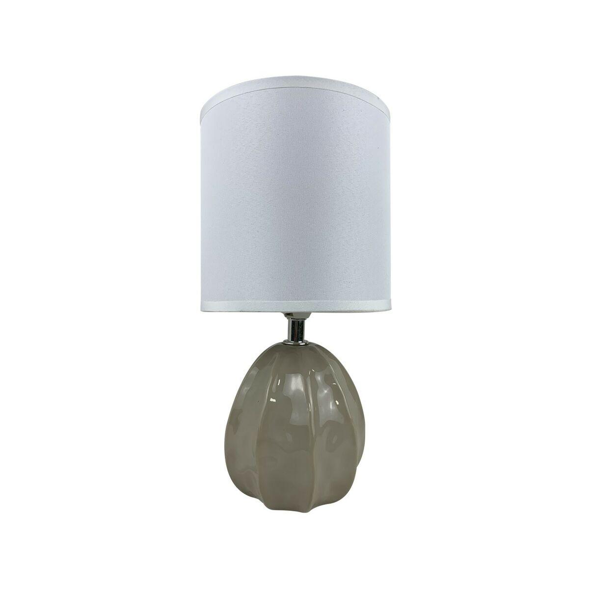 Bordlampe Versa Mery 25 W Beige Keramik 14 x 27 x 11 cm