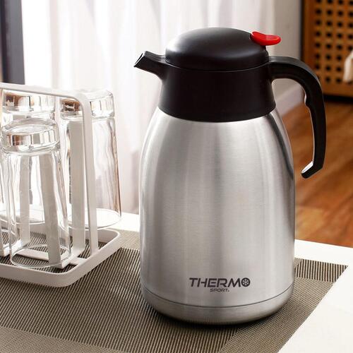Termokande ThermoSport Knap Rustfrit stål 1,5 L (6 enheder)