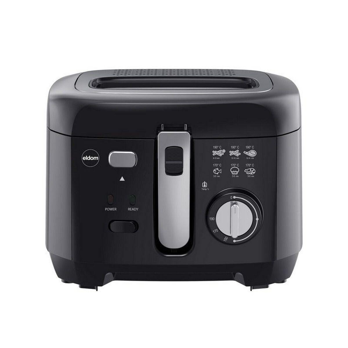 Frituregryde Eldom FR18C Sort 1800 W 2,5 L 27 x 21 x 2 cm