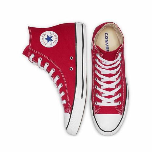 Kondisko til Kvinder Converse Chuck Taylor All Star High Top Rød 35