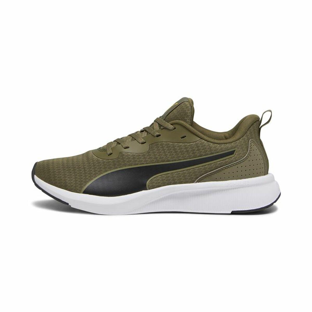 Løbesko til voksne Puma Flyer Lite Mænd Oliven 42.5