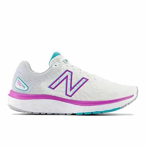 Løbesko til voksne New Balance Fresh Foam 680v7 Hvid Dame 37.5