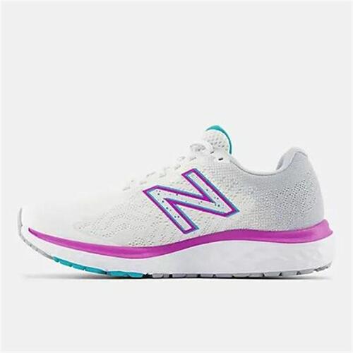 Løbesko til voksne New Balance Fresh Foam 680v7 Hvid Dame 37.5
