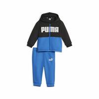 Træningsdragt til kvinder Puma Minicats Colorblockk Sort 9-12 månder