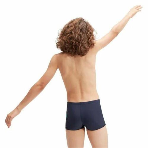 Badetøj til Børn Speedo Plastisol Placement Mørkeblå 9-10 år