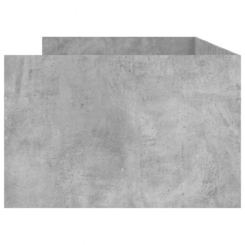Sengeramme med 2 skuffer 90 x 200 cm - betongrå