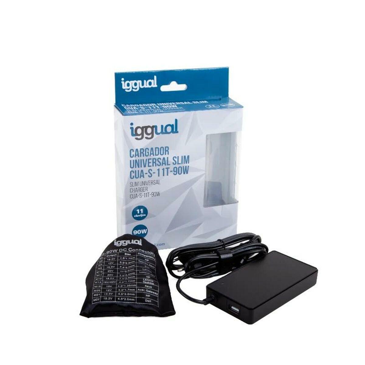 Laptop-oplader iggual IGG318065 90 W