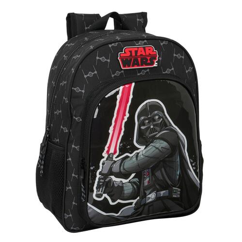 Skoletaske Star Wars The fighter Sort 32 X 38 X 12 cm