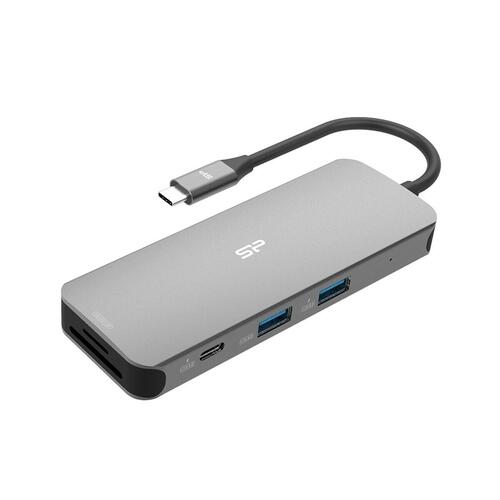 USB Hub Silicon Power SR30 Grå