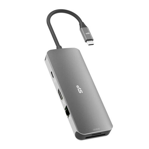 USB Hub Silicon Power SR30 Grå