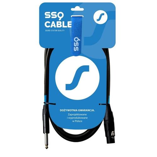 XLR-kabel til jack Sound station quality (SSQ) XZJM10 10 m