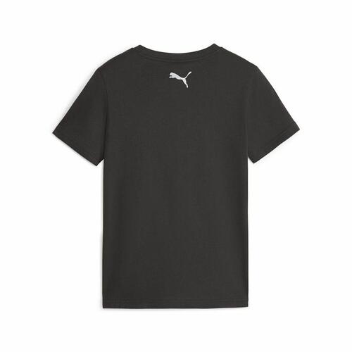 Børne Kortærmet T-shirt Puma Active Sports Graphic Sort 7-8 år