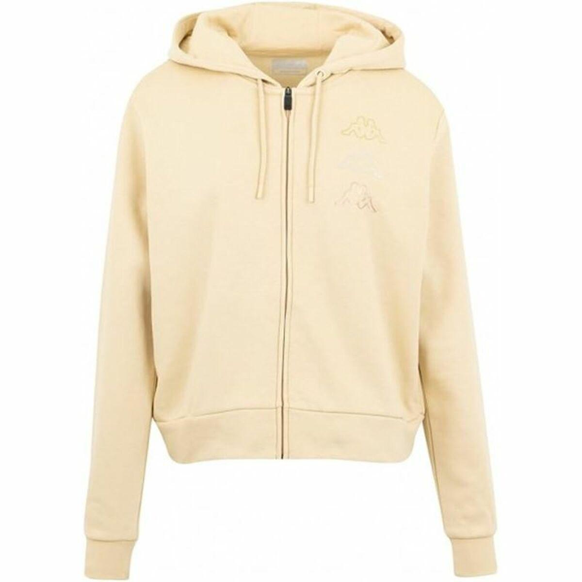 Unisex Hættetrøje Kappa Kaimi Beige M