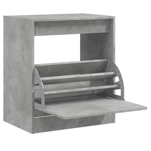 Skoreol 60x42x69 cm konstrueret træ betongrå