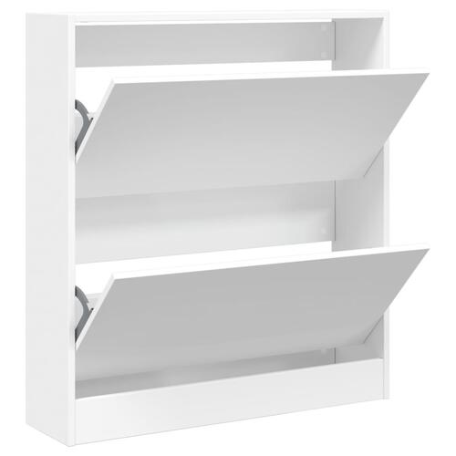 Skoreol 80x21x87,5 cm konstrueret træ hvid