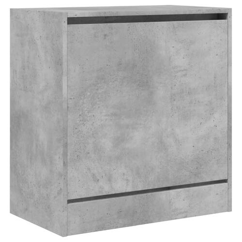 Skoreol 60x34x63,5 cm konstrueret træ betongrå