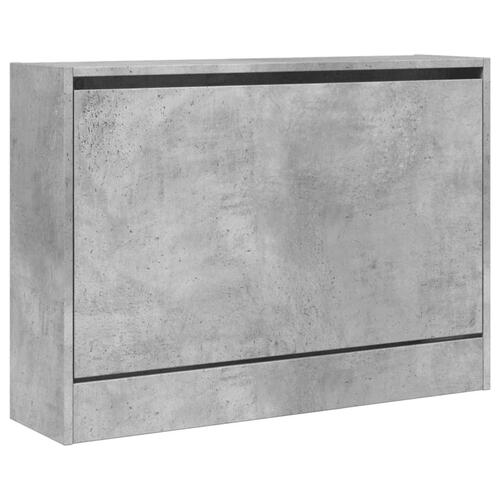 Skoreol 80x21x57 cm konstrueret træ betongrå