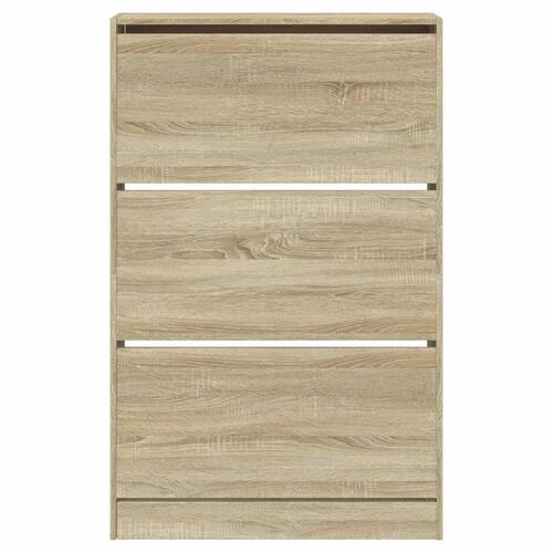 Skoreol 80x21x125,5 cm konstrueret træ sonoma-eg