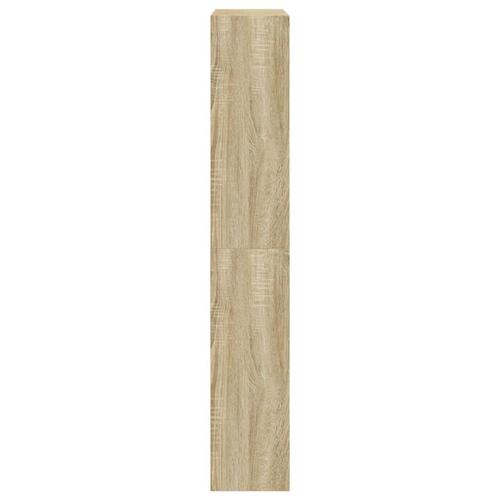 Skoreol 80x21x125,5 cm konstrueret træ sonoma-eg