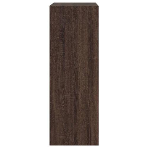 Skoreol 60x34x96,5 cm konstrueret træ brun egetræsfarve