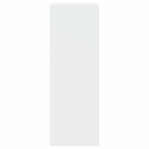 Skoreol 80x34x96,5 cm konstrueret træ hvid