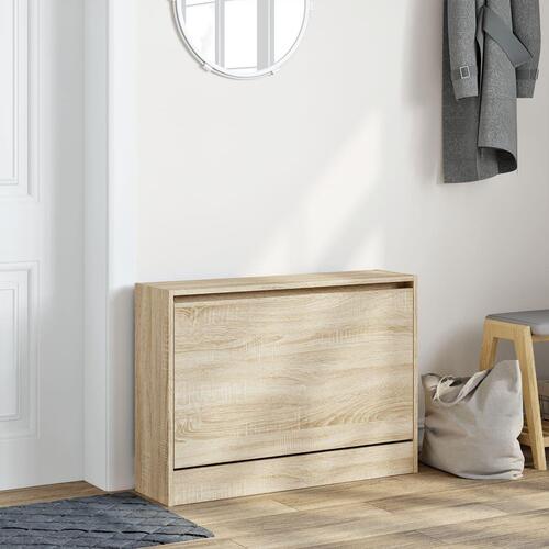 Skoreol 80x21x57 cm konstrueret træ sonoma-eg
