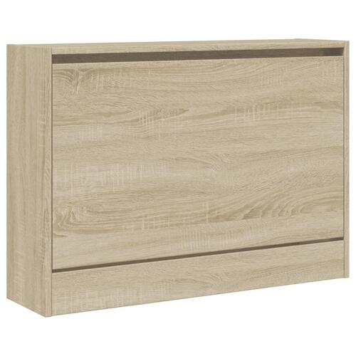 Skoreol 80x21x57 cm konstrueret træ sonoma-eg