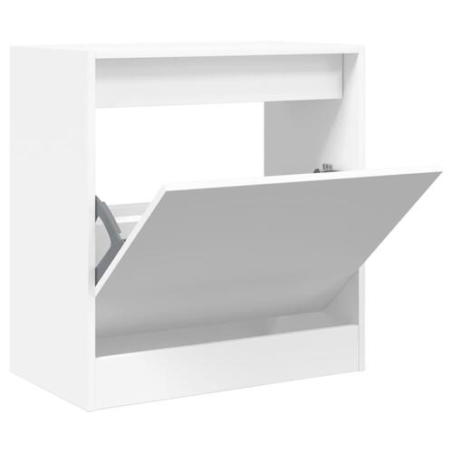 Skoreol 60x34x63,5 cm konstrueret træ hvid