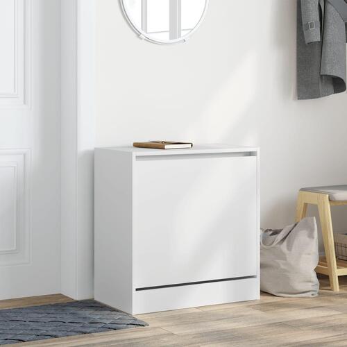 Skoreol 60x34x63,5 cm konstrueret træ hvid