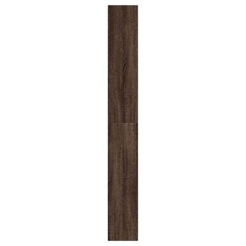 Skoreol 60x21x163,5 cm konstrueret træ brun egetræsfarve