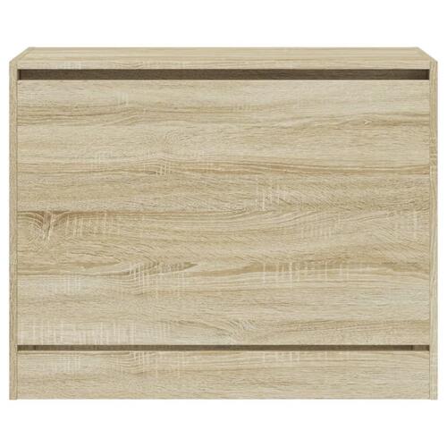 Skoreol 80x34x63 cm konstrueret træ sonoma-eg