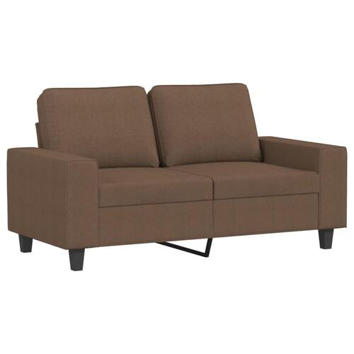 2 personers sofa stof brun