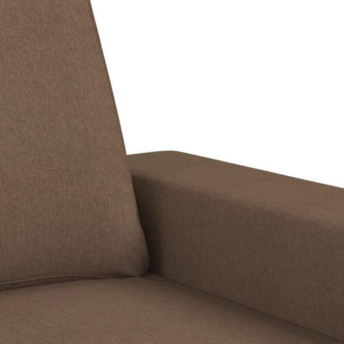 2 personers sofa stof brun