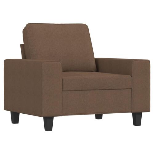 3 personers sofa stof brun