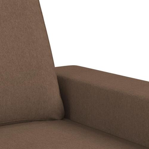 3 personers sofa stof brun