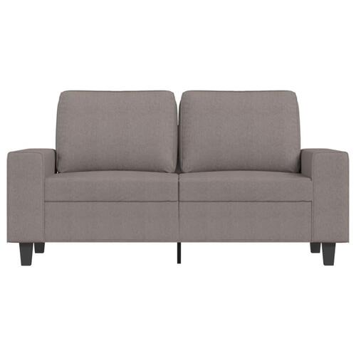 2-personers sofa 120 cm stof gråbrun