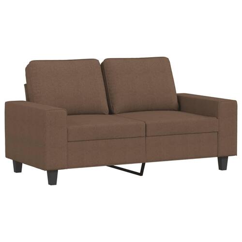 2 personers sofa stof brun