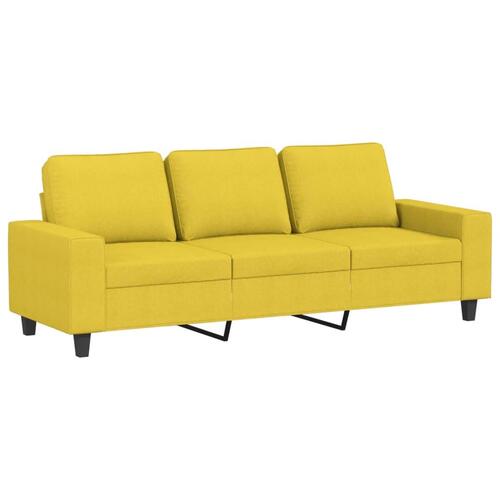 2 personers sofa stof lysegul