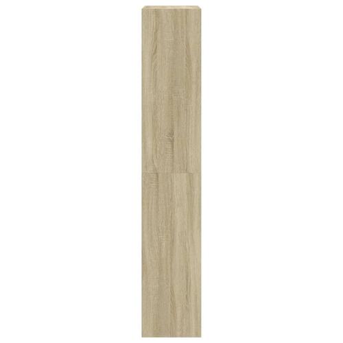 Skoskab med 4 vippeskuffer 60x34x187,5 cm sonoma-eg