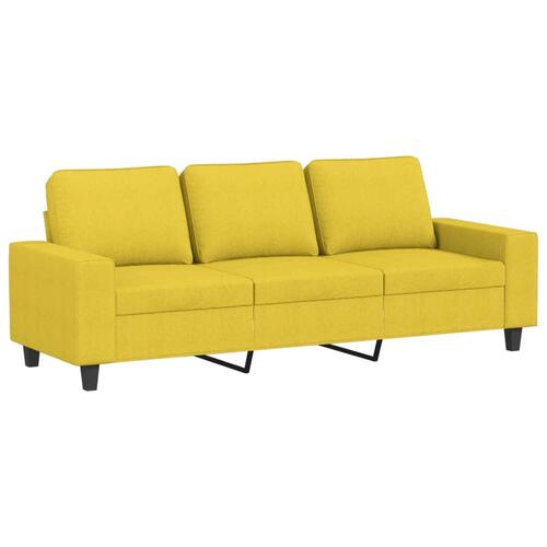 3 personers sofa stof lysegul