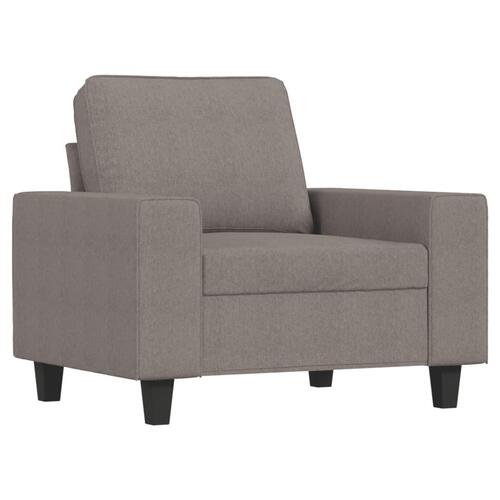 3 personers sofa stof gråbrun